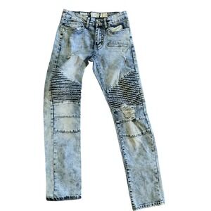 HUSTLE JEANS Men's 30 Slim Skinny Super Stretch